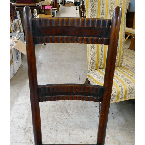 308 - A George III beach framed correctional chair