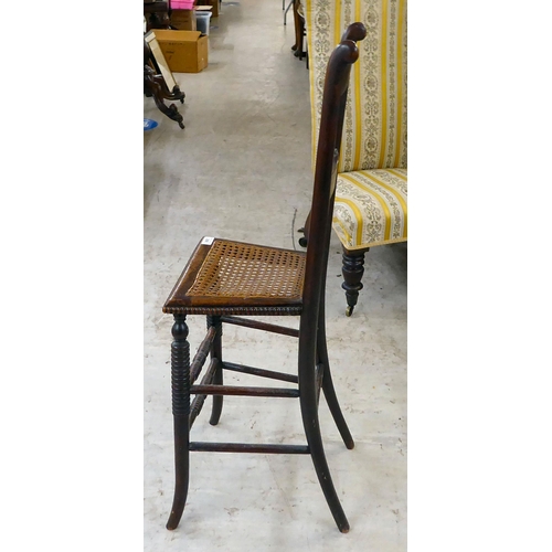 308 - A George III beach framed correctional chair