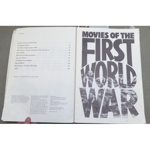 331 - Book: 'Movies of the First World War' circa 1974, by Hamlyn, in one volume