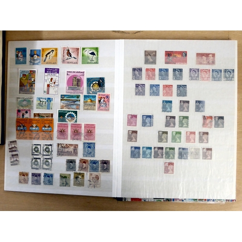 96 - Uncollated used and unused postage stamps: to include Queen Elizabeth II British issues