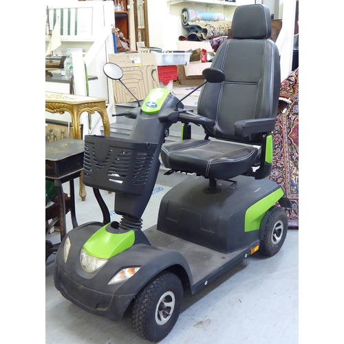 354 - An Invacare Comet Pro mobility scooter, registration LK18 HBG with a V5C document  no keys or c... 