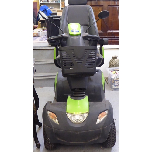 354 - An Invacare Comet Pro mobility scooter, registration LK18 HBG with a V5C document  no keys or c... 