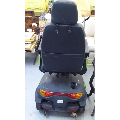 354 - An Invacare Comet Pro mobility scooter, registration LK18 HBG with a V5C document  no keys or c... 