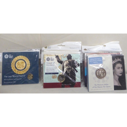 161 - Royal Mint proof collector's coins: to include a Prince Philip Commemorative £5