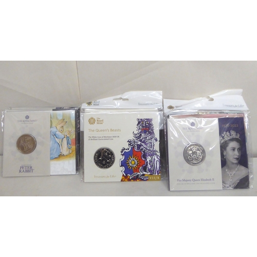 161 - Royal Mint proof collector's coins: to include a Prince Philip Commemorative £5