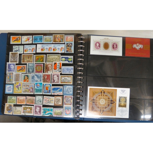 172 - Uncollated postage stamps: to include examples from various continents