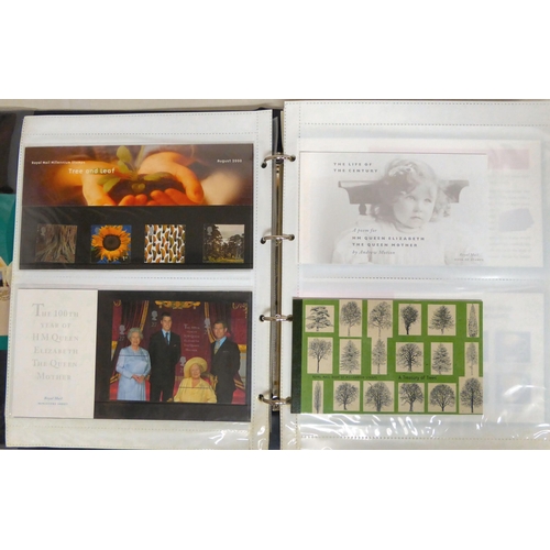 220 - Uncollated postage stamps, mostly Commemorative presentation packs and booklets