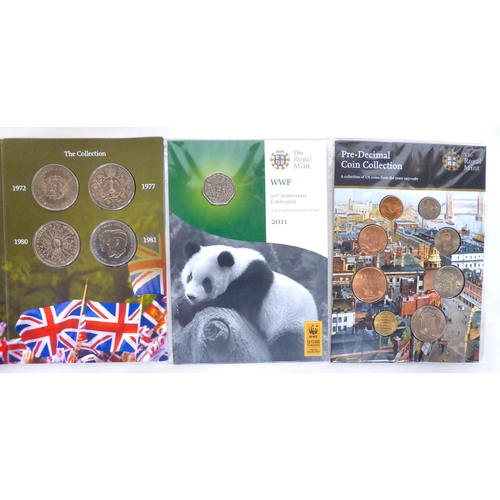 226 - Uncollated postage stamps, mostly Commemorative presentation packs and booklets