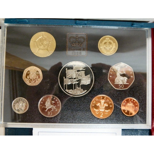 239 - Six proof coin sets  various years