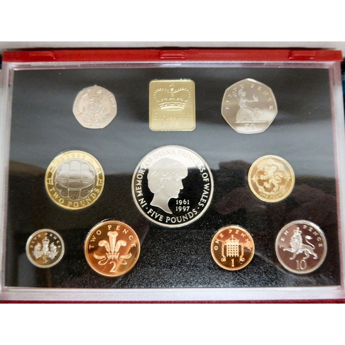 239 - Six proof coin sets  various years