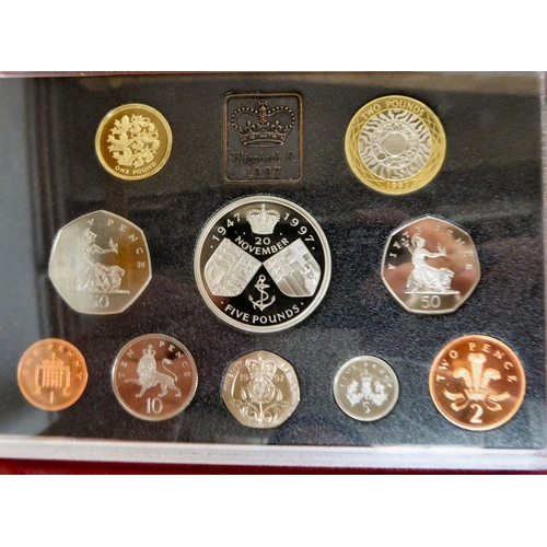 239 - Six proof coin sets  various years