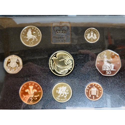 239 - Six proof coin sets  various years