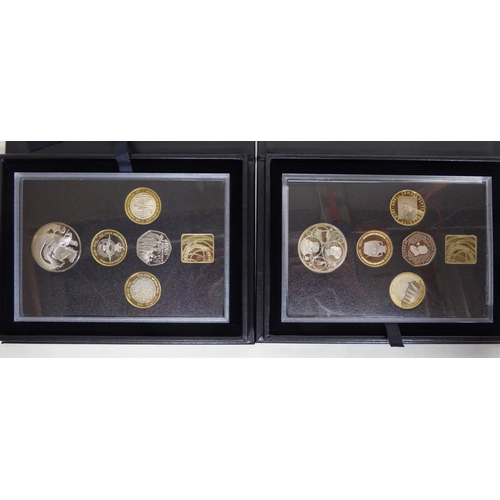 261 - Proof coin sets: to include Royal Mint 2018