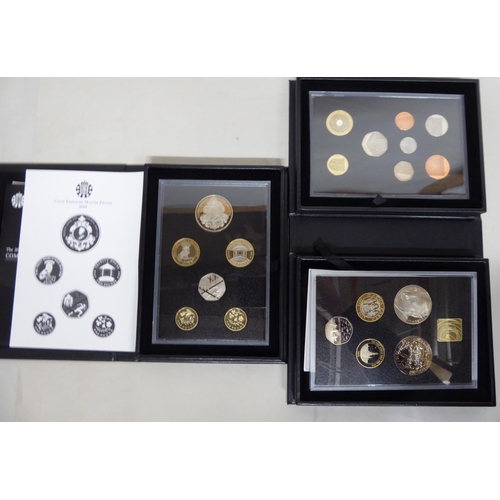 261 - Proof coin sets: to include Royal Mint 2018