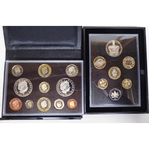 264 - Proof coin sets: to include Royal Mint 2013