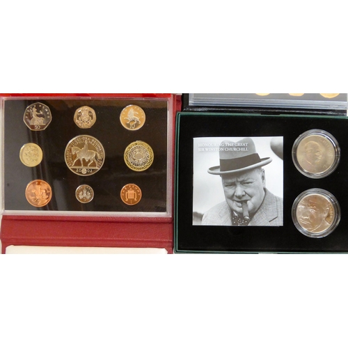 264 - Proof coin sets: to include Royal Mint 2013