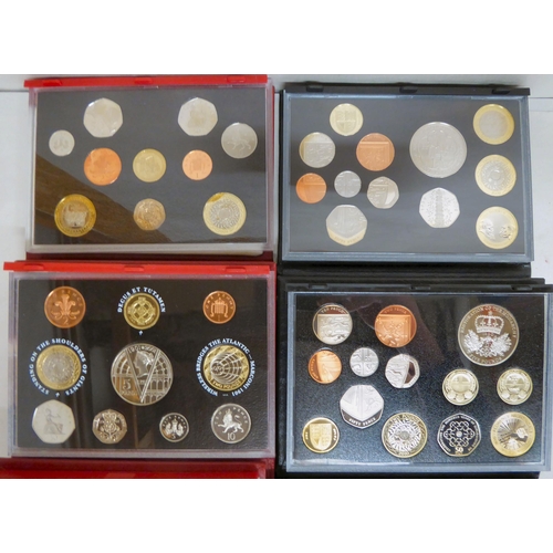 264 - Proof coin sets: to include Royal Mint 2013