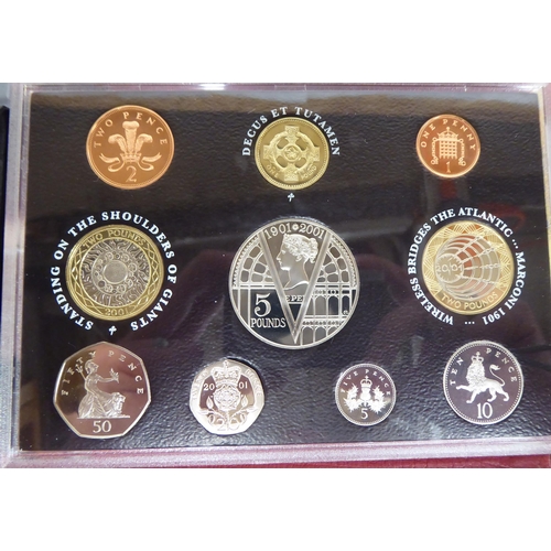 273 - Proof collector's coins: to include The Coronation Anniversary Ingot and Crown set