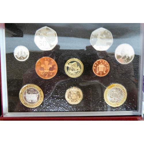 273 - Proof collector's coins: to include The Coronation Anniversary Ingot and Crown set