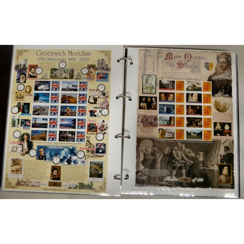 288 - Uncollated postage stamps: to include presentation sheets