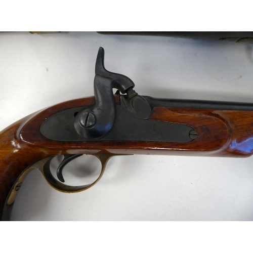 292 - An Irish flintlock tower pistol  19