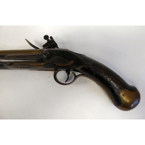 292 - An Irish flintlock tower pistol  19