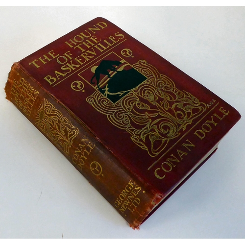 3 - Book: 'The Hound of the Baskervilles' by Arthur Conan Doyle, a First Edition with sixteen illustrati... 