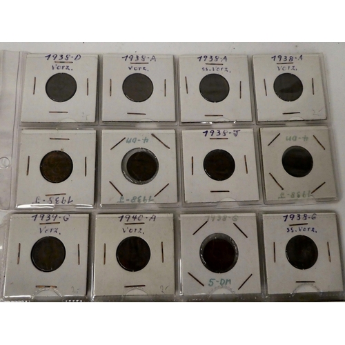 97 - German Third Reich era, some earlier, coins(Please Note: this lot is subject to the statement made i... 