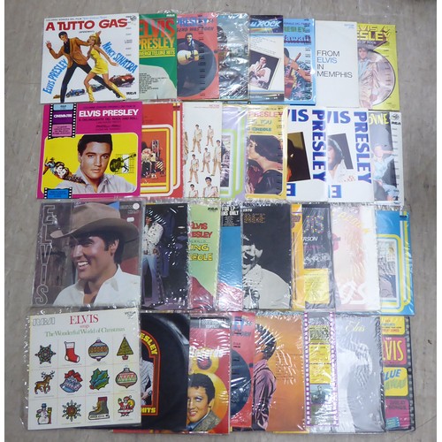 341 - An extensive, single owner, private collection of Elvis related vinyl records, CDs and DVDs: to incl... 