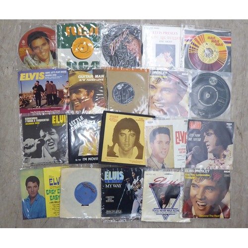 341 - An extensive, single owner, private collection of Elvis related vinyl records, CDs and DVDs: to incl... 