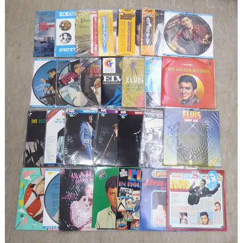 341 - An extensive, single owner, private collection of Elvis related vinyl records, CDs and DVDs: to incl... 