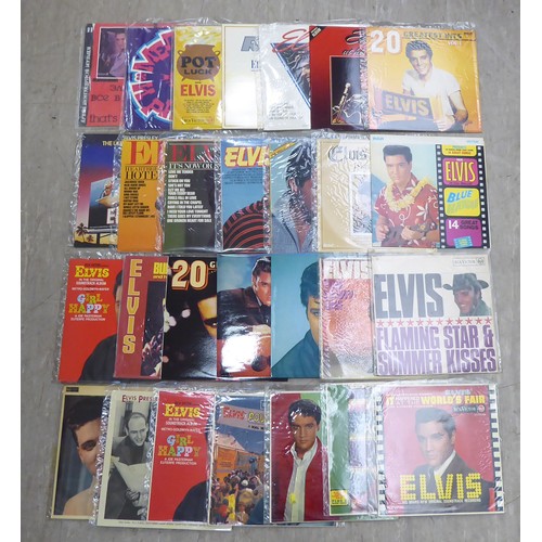 341 - An extensive, single owner, private collection of Elvis related vinyl records, CDs and DVDs: to incl... 