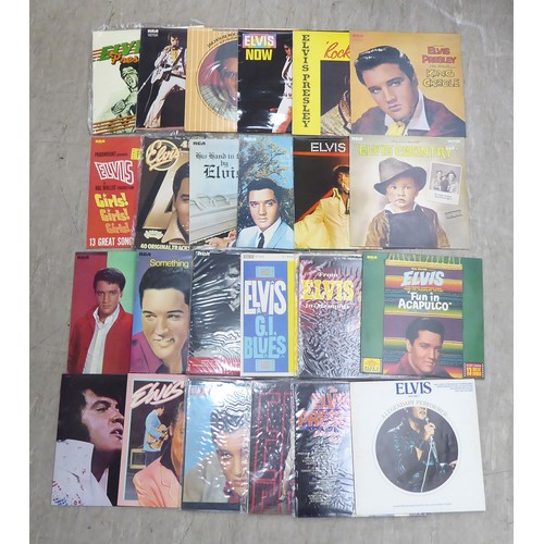 341 - An extensive, single owner, private collection of Elvis related vinyl records, CDs and DVDs: to incl... 