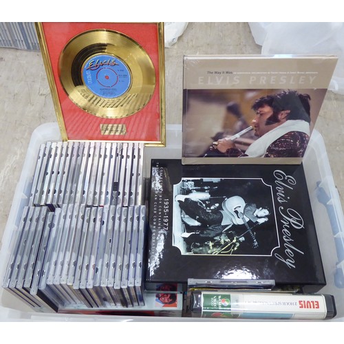 341 - An extensive, single owner, private collection of Elvis related vinyl records, CDs and DVDs: to incl... 