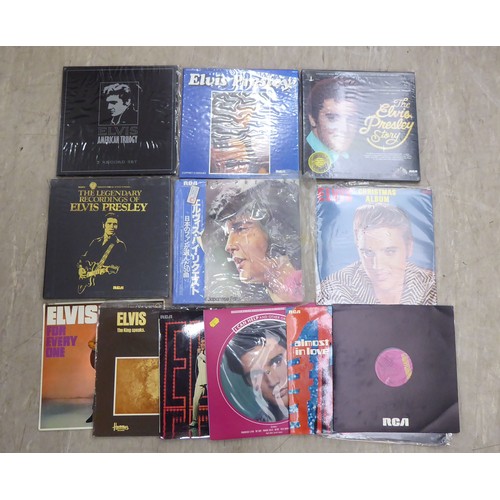 341 - An extensive, single owner, private collection of Elvis related vinyl records, CDs and DVDs: to incl... 