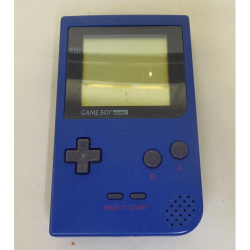 1 - Handheld gaming devices: to include a Nintendo Game Boy Pocket, in blue with Tetris