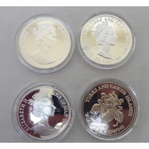 116 - Silver proof collector's coins: to include examples from The World at War range