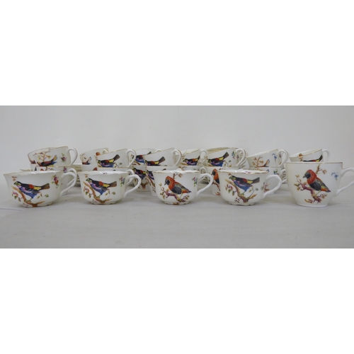 176 - Royal Doulton china Exotic Bird pattern tableware