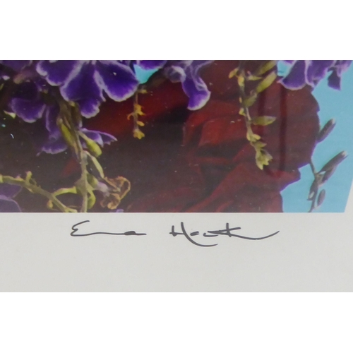 191 - After Emma Hack - 'Bloom II'  Limited Edition 1/3 coloured print  bears a pencil signature... 