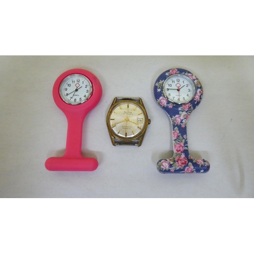 209 - Wrist and fob watches  variously cased and strapped