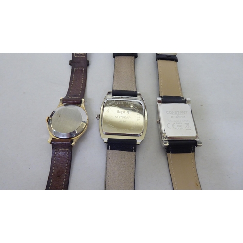 209 - Wrist and fob watches  variously cased and strapped