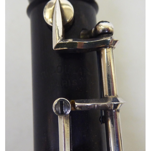 280 - A Rigoutat oboe No.598 AL  cased