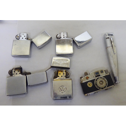 29 - Lighters: to include a Ronson silver plated example