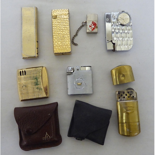 29 - Lighters: to include a Ronson silver plated example