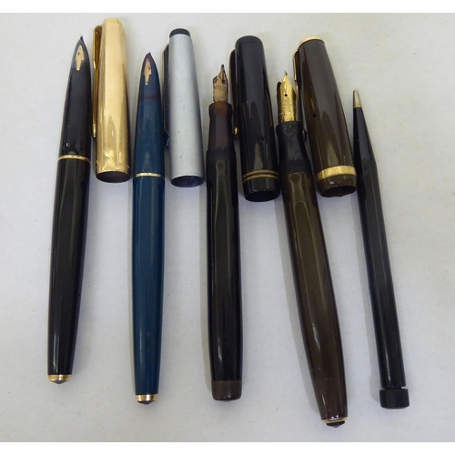 30 - Pens and writing related collectables: to include a Swan fountain pen