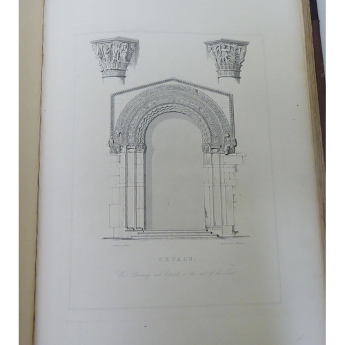 329 - Book: 'Saracenis and Norman Remains The Normans in Sicily' by Henry Gally Knight, published by John ... 