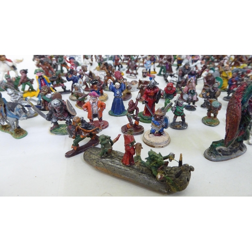 35 - Approximately 150 Ral Partha, Grenadier and other white metal model fantasy figures