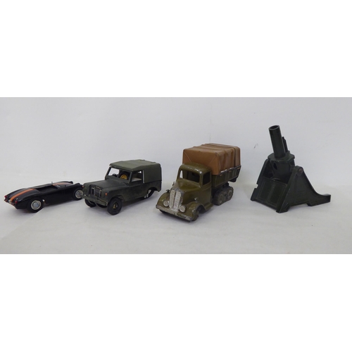 5 - Diecast model vehicles, cast metal figures and animals: to include examples by Britains