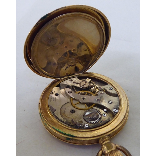 57 - A George IV silver cased pocket watch, the movement faced by an enamelled Roman dial  inscribed West... 