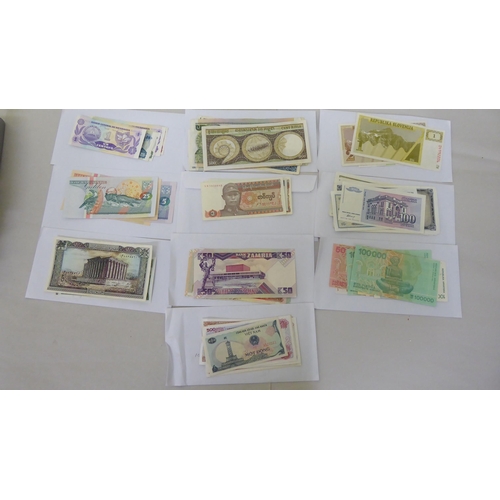 60 - Coins and banknotes: to include examples from various Continents